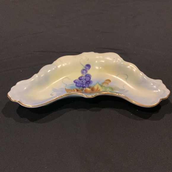 Vintage Relish Dish Lefton China Hand Painted SL2627 Festival - Picture 2 of 7